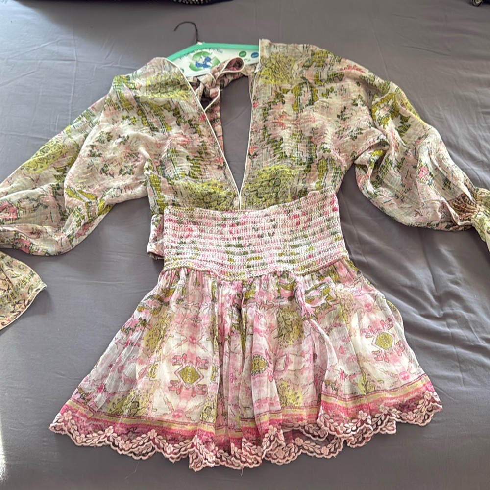 Hemant Nandita never worn two piece blouse and skirt